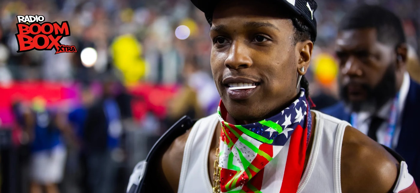 A$AP Rocky, Kopenhag Sahnesinde Rihanna ve Oğlu Riot'la Buluştu